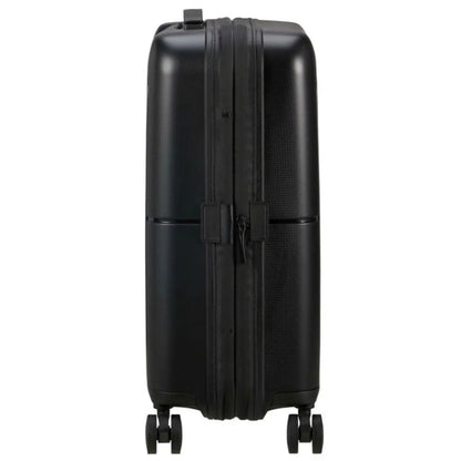 American Tourister Dashpop 55 cm Expandable Carry-On Spinner Suitcase - True Black