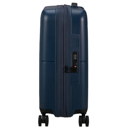 American Tourister Dashpop 55 cm Expandable Carry-On Spinner Suitcase - Midnight Blue