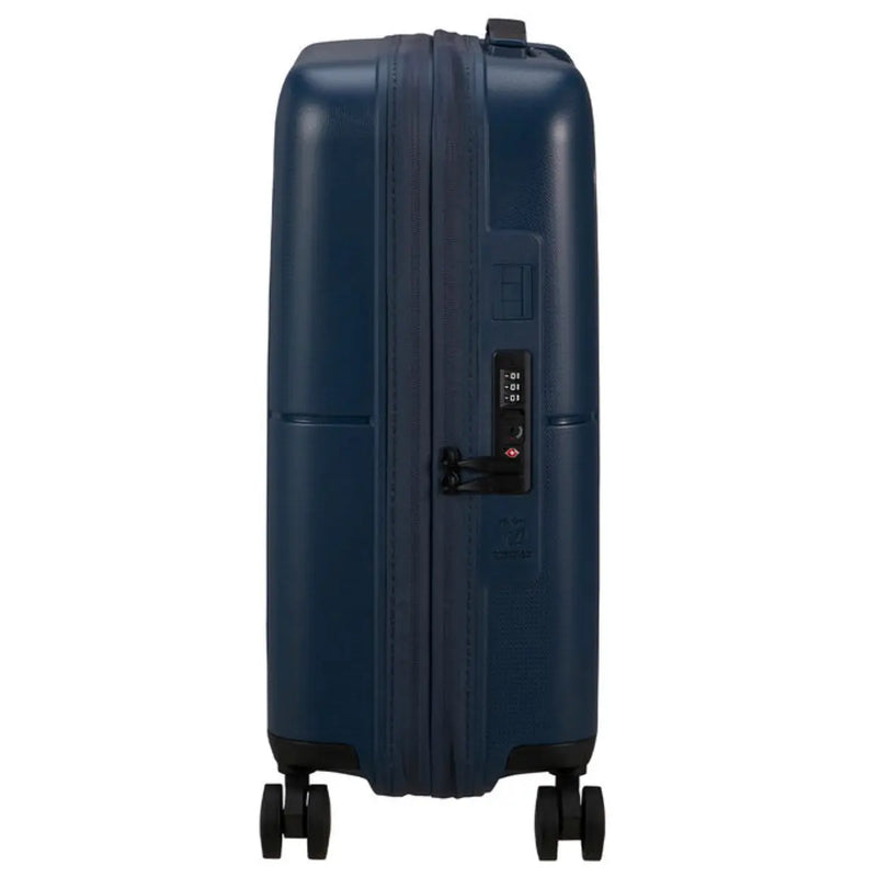 American Tourister Dashpop 55 cm Expandable Carry-On Spinner Suitcase - Midnight Blue