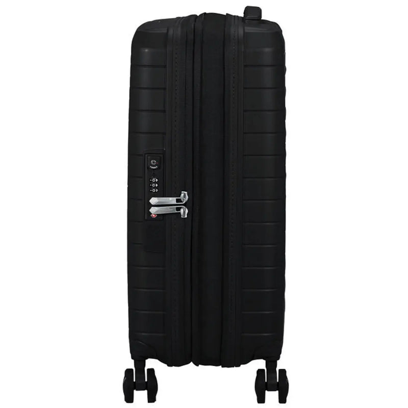 American Tourister Fastforward 55 cm Expandable Carry On Suitcase - Flash Black