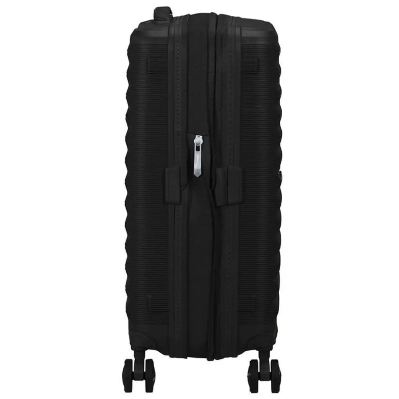 American Tourister Fastforward 55 cm Expandable Carry On Suitcase - Flash Black