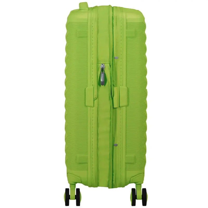 American Tourister Fastforward 55 cm Expandable Carry On Suitcase - Neon Lime