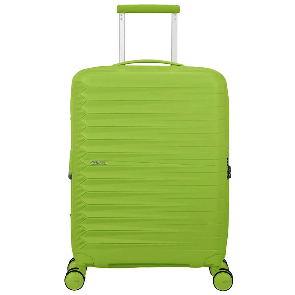 American Tourister Fastforward 55 cm Expandable Carry On Suitcase - Neon Lime