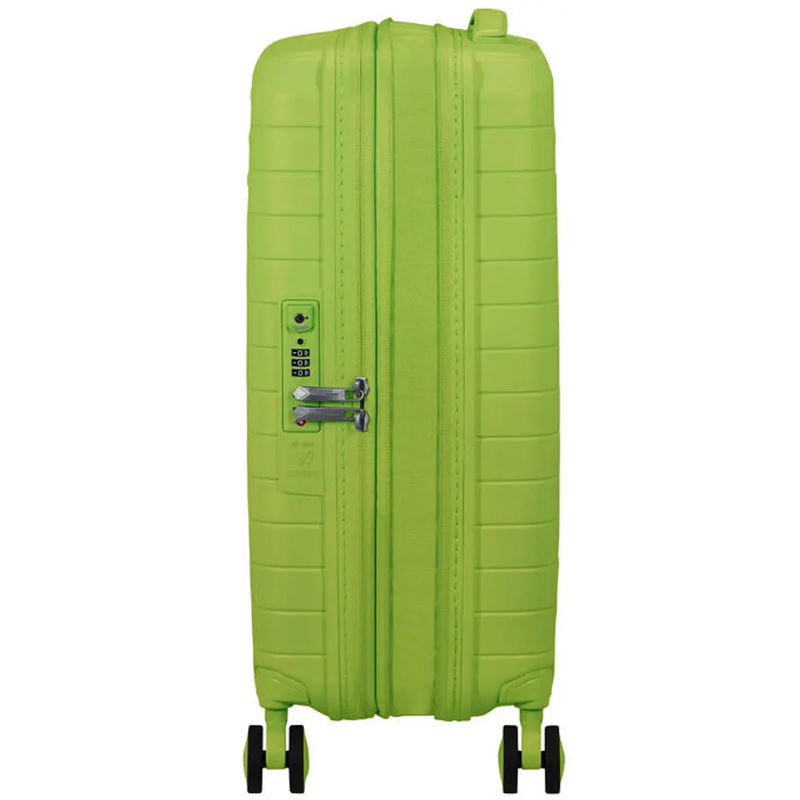 American Tourister Fastforward 55 cm Expandable Carry On Suitcase - Neon Lime
