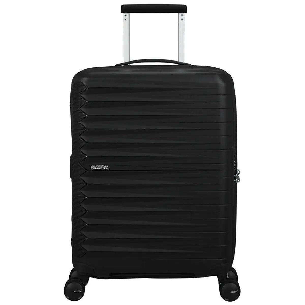 American Tourister Fastforward 55 cm Expandable Carry On Suitcase - Flash Black