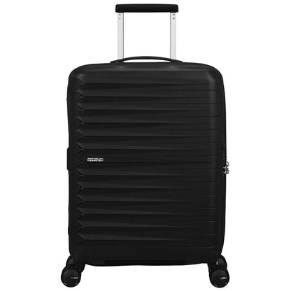 American Tourister Fastforward 55 cm Expandable Carry On Suitcase - Flash Black