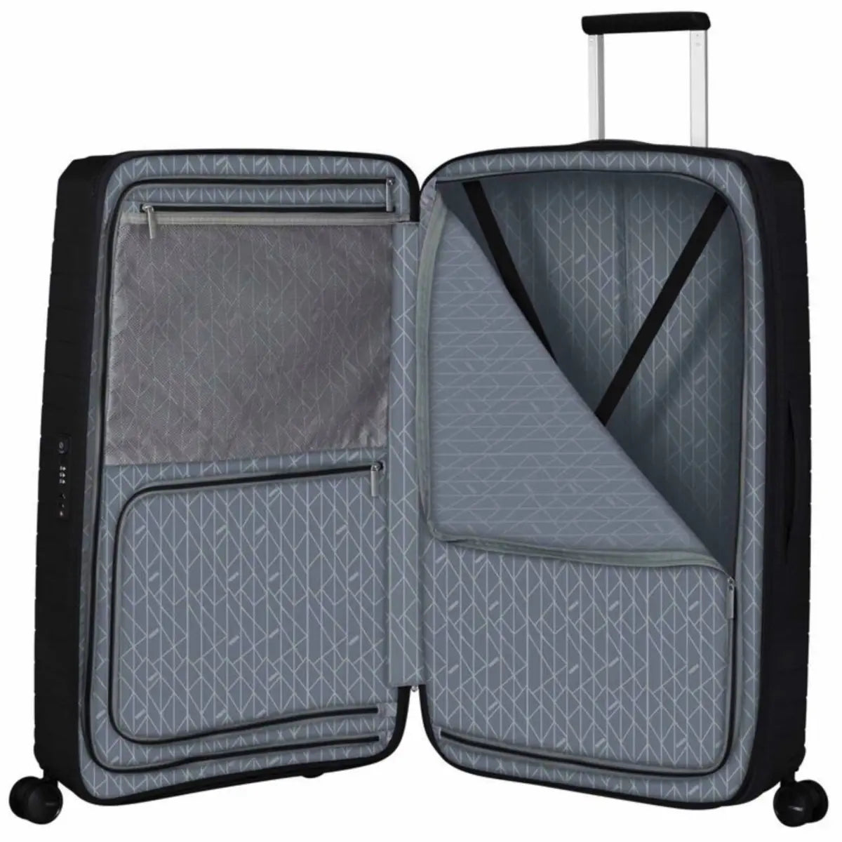 American Tourister Fastforward 78 cm Expandable Suitcase - Flash Black