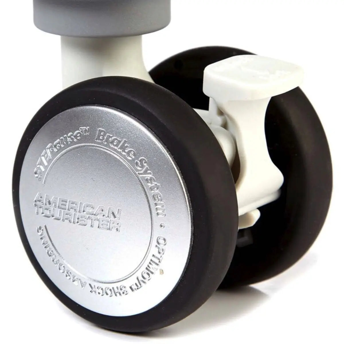 American Tourister Frontec 54 cm Expandable Front Opening Carry-On Suitcase - Cool Grey