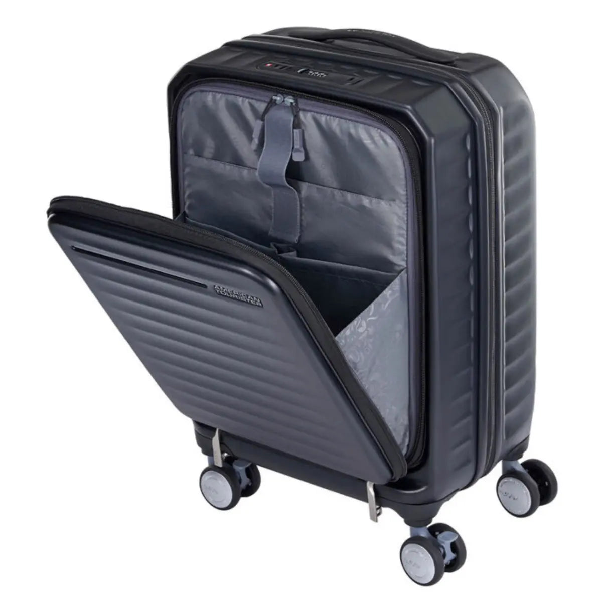 Quick access front opening