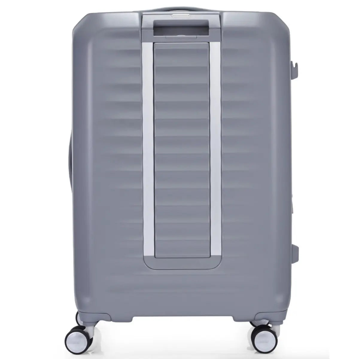 American Tourister Frontec 75 cm Expandable Front Opening Suitcase - Cool Grey
