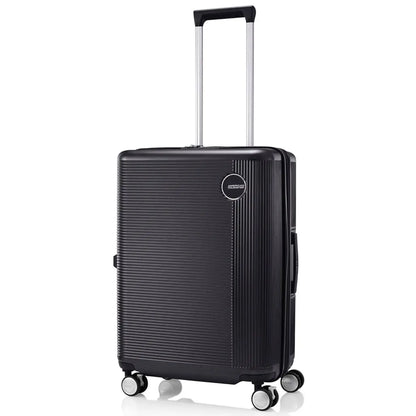 Push button, retractable handle