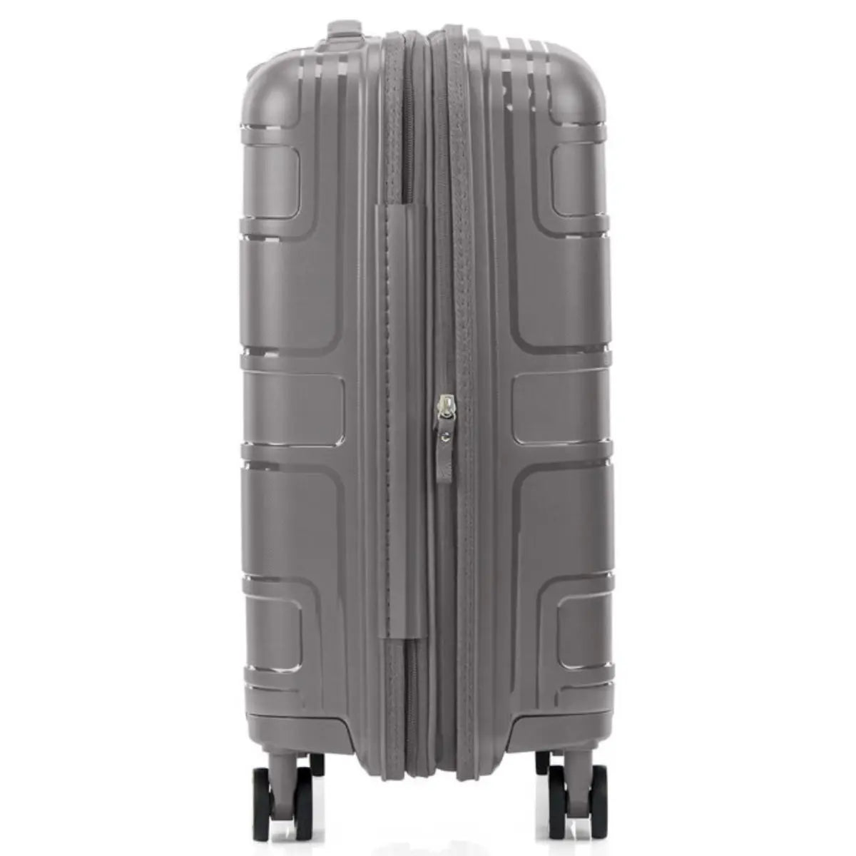 American Tourister Light Max 55 cm Expandable Carry-On Spinner Suitcase - Mercury Grey