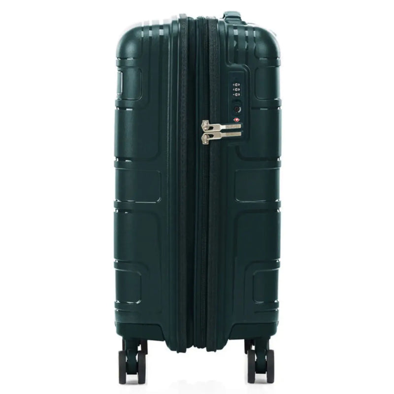 Recessed combination lock with TSA