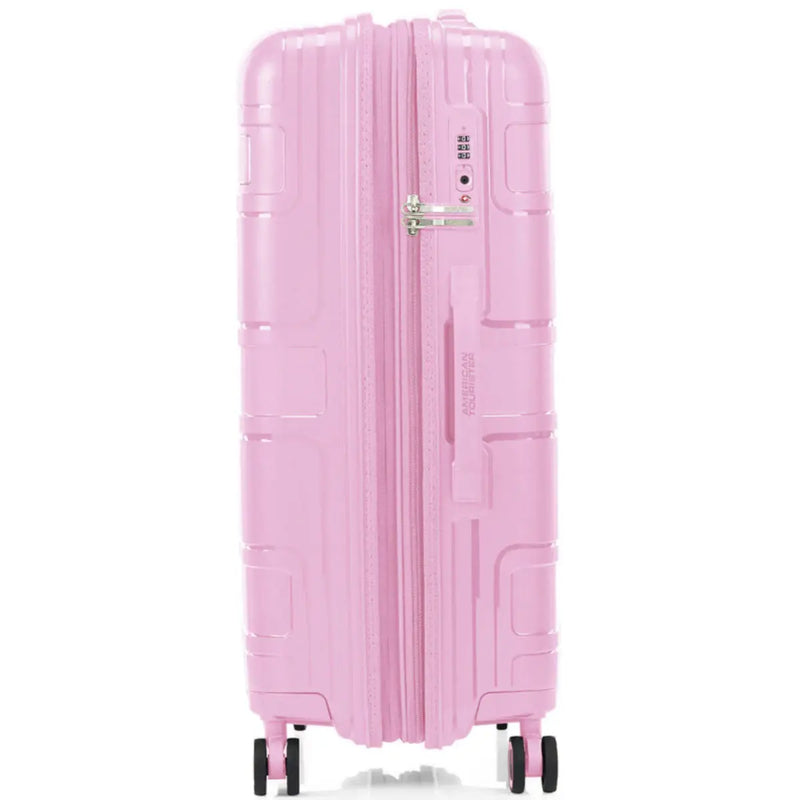 American Tourister Light Max 69 cm Expandable Spinner Suitcase - Fresh Pink