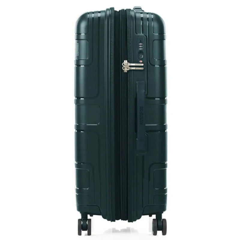 Recessed combination lock with TSA