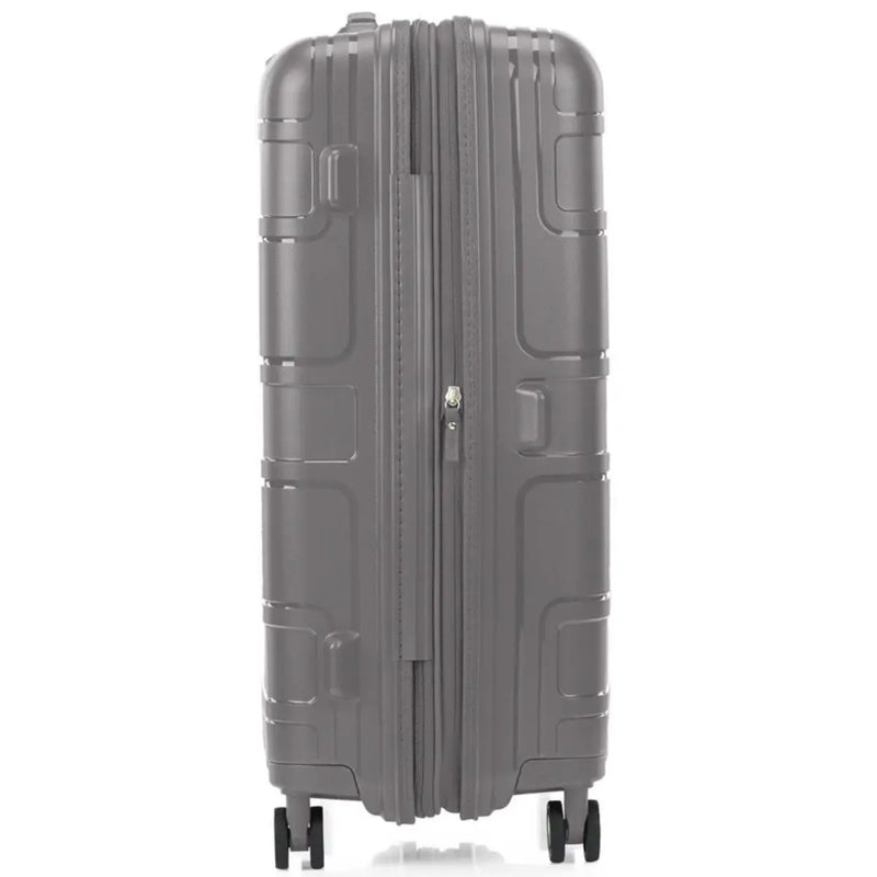 American Tourister Light Max 69 cm Expandable Spinner Suitcase - Mercury Grey