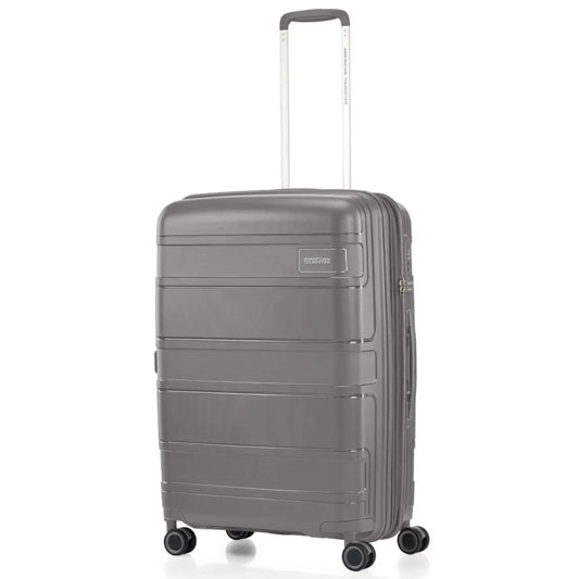 American Tourister Light Max 69 cm Expandable Spinner Suitcase - Mercury Grey
