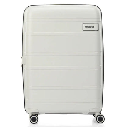 American Tourister Light Max 69 cm Expandable Spinner Luggage - Off White