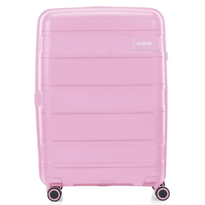 American Tourister Light Max 69 cm Expandable Spinner Suitcase - Fresh Pink