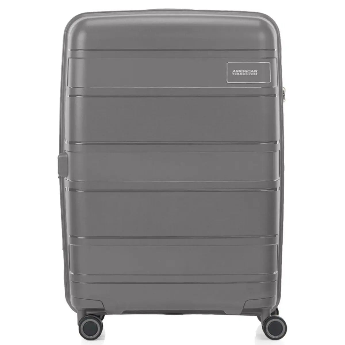 American Tourister Light Max 69 cm Expandable Spinner Suitcase - Mercury Grey