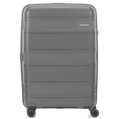 American Tourister Light Max 69 cm Expandable Spinner Suitcase - Mercury Grey