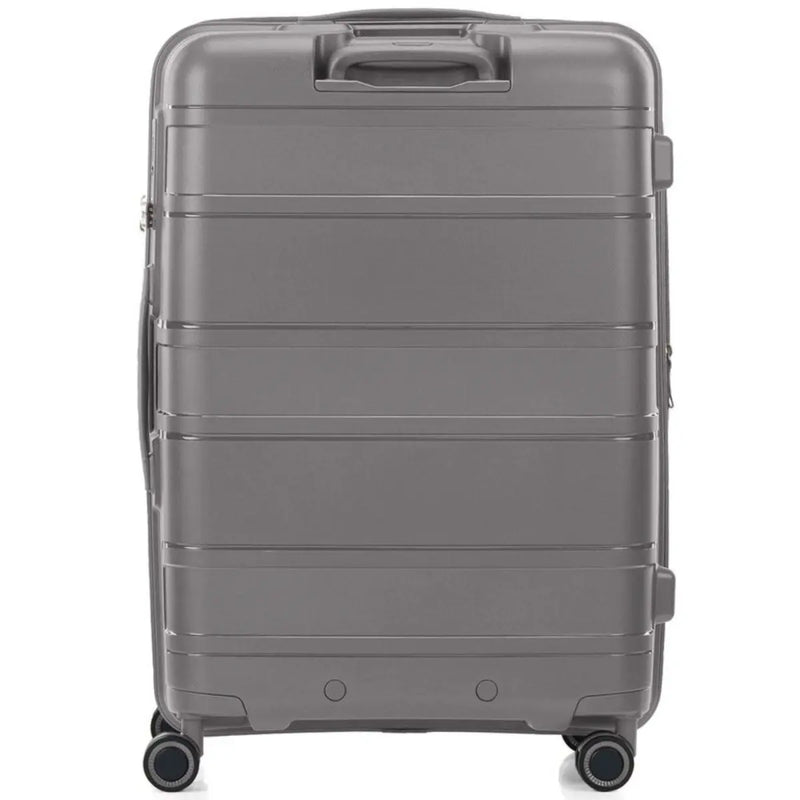 American Tourister Light Max 69 cm Expandable Spinner Suitcase - Mercury Grey
