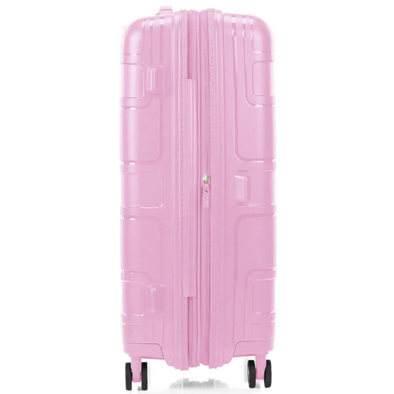 American Tourister Light Max 69 cm Expandable Spinner Suitcase - Fresh Pink
