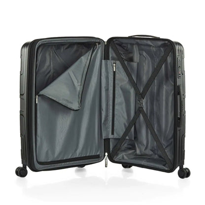 Zippered divider and packing straps