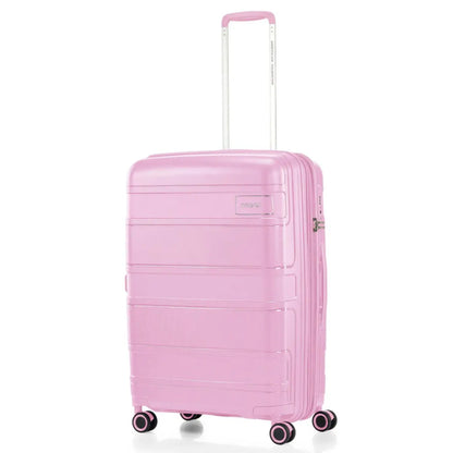 American Tourister Light Max 69 cm Expandable Spinner Suitcase - Fresh Pink