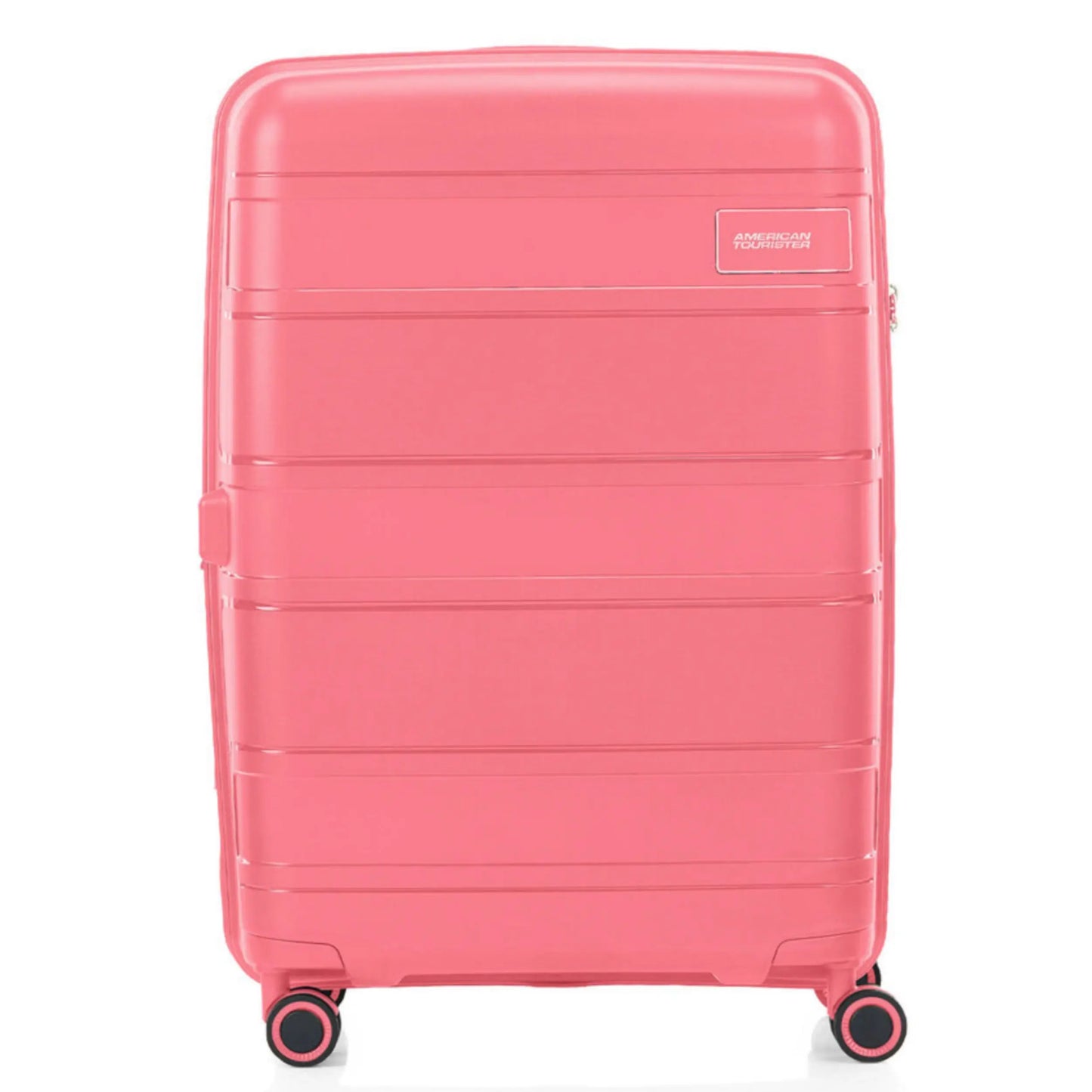 American Tourister Light Max 69 cm Expandable Spinner Suitcase - Pink Blush