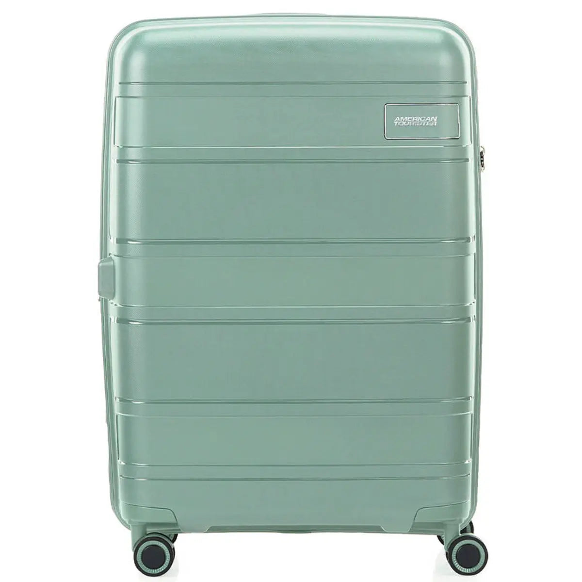 American Tourister Light Max 69 cm Expandable Spinner Suitcase Urban Green