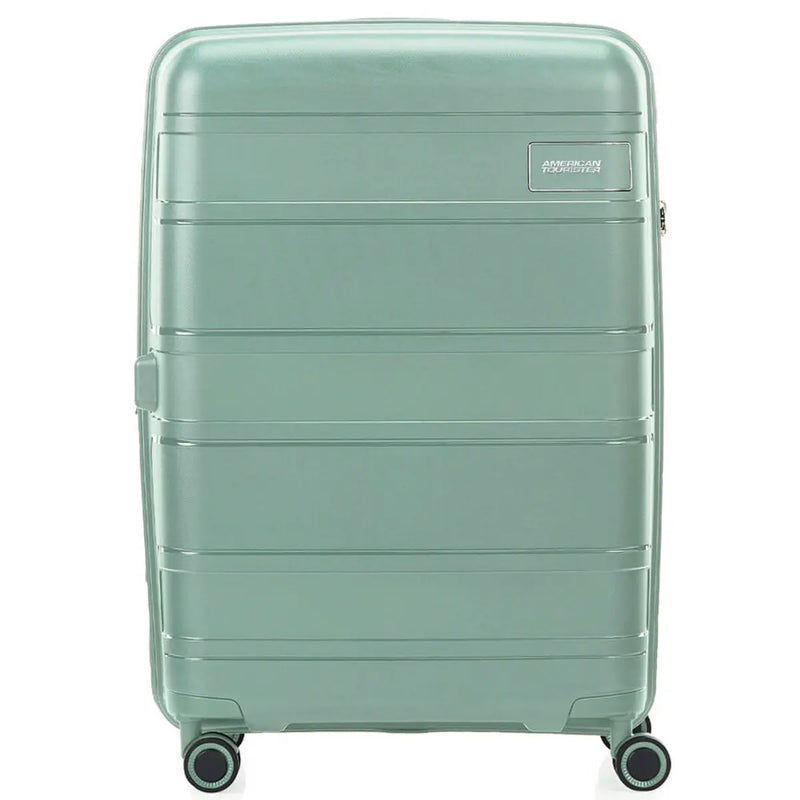 American Tourister Light Max 69 cm Expandable Spinner Suitcase Urban Green