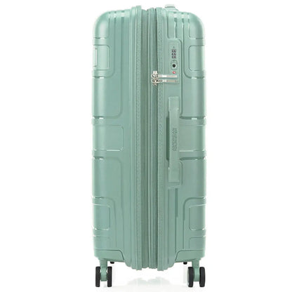American Tourister Light Max 69 cm Expandable Spinner Suitcase Urban Green