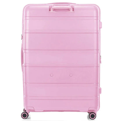American Tourister Light Max 82 cm Expandable Spinner Suitcase - Fresh Pink