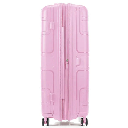 American Tourister Light Max 82 cm Expandable Spinner Suitcase - Fresh Pink