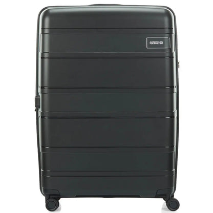 American Tourister Light Max 82 cm Expandable Spinner Luggage - Black