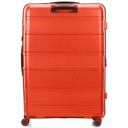 American Tourister Light Max 82 cm Expandable Spinner Suitcase - Flame Orange