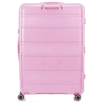 American Tourister Light Max 82 cm Expandable Spinner Suitcase - Fresh Pink