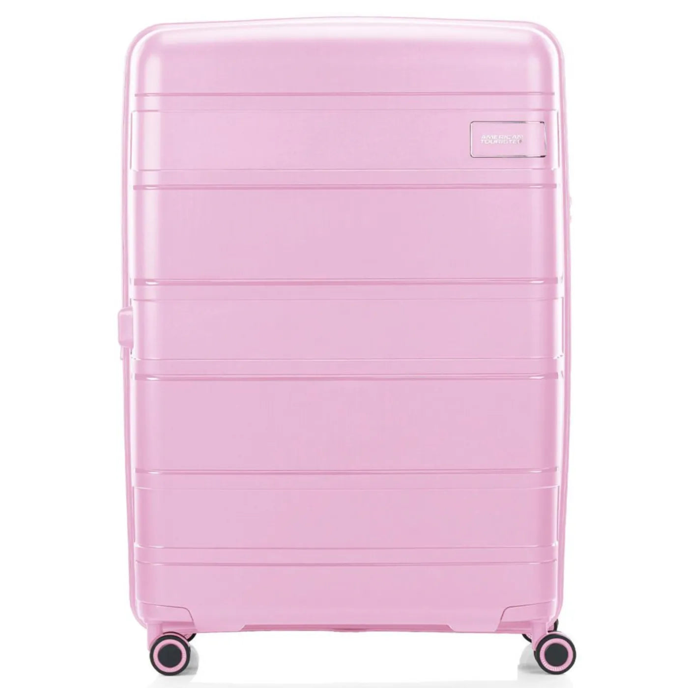 American Tourister Light Max 82 cm Expandable Spinner Suitcase - Fresh Pink
