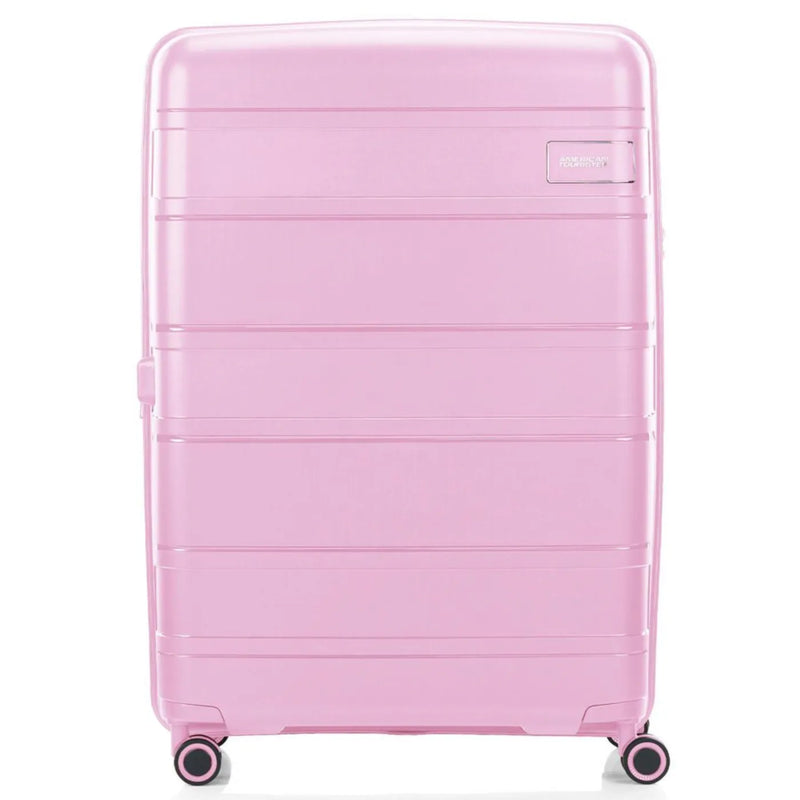 American Tourister Light Max 82 cm Expandable Spinner Suitcase - Fresh Pink