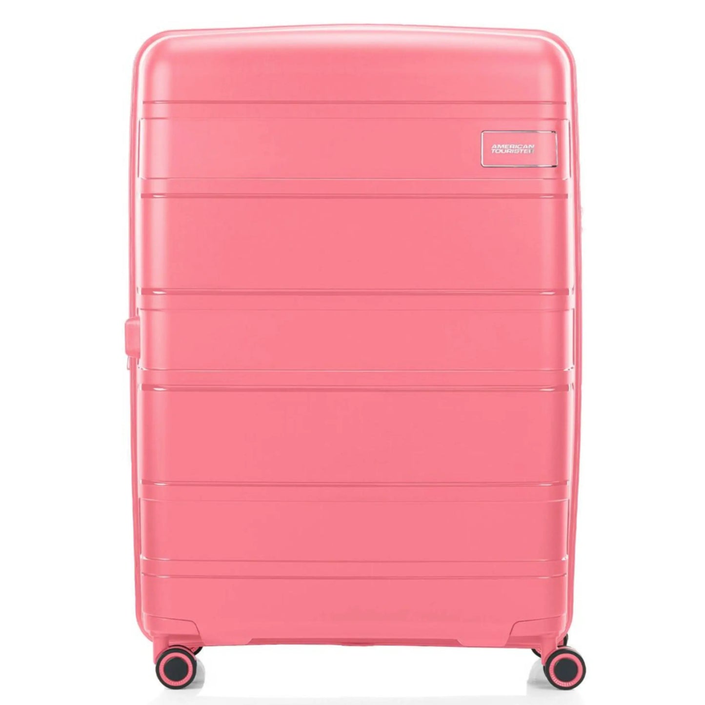 American Tourister Light Max 82 cm Expandable Spinner Suitcase - Pink Blush