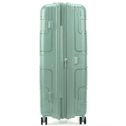 American Tourister Light Max 82 cm Expandable Spinner Suitcase Urban Green