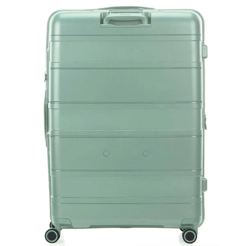 American Tourister Light Max 82 cm Expandable Spinner Suitcase Urban Green