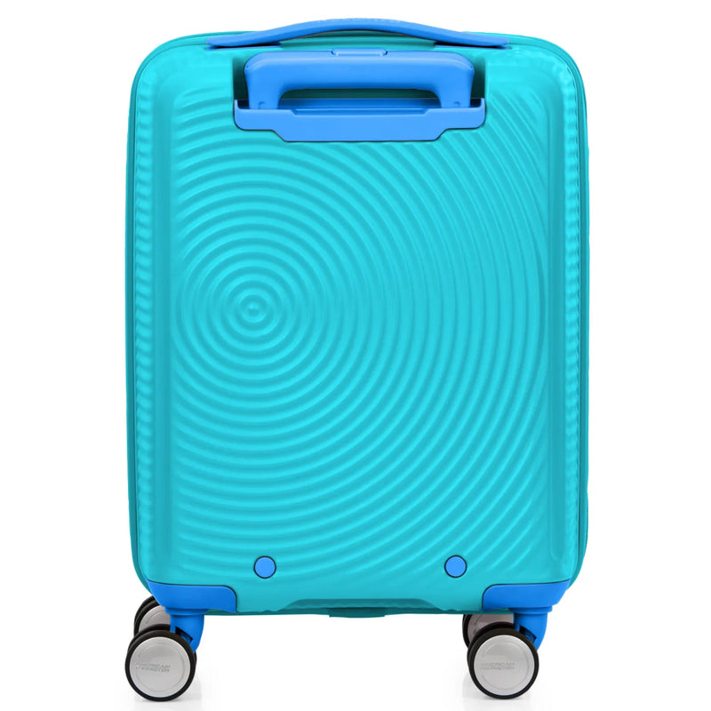 American Tourister Little Curio 47 cm Carry-On Kids Spinner Suitcase - Teal / Blue