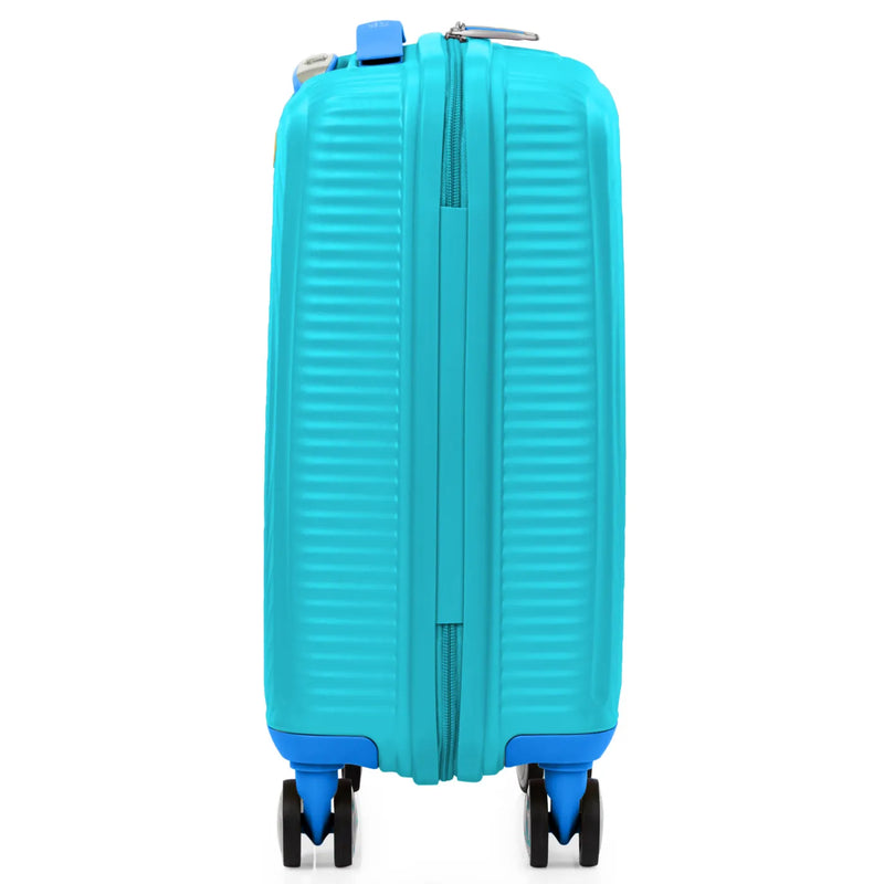American Tourister Little Curio 47 cm Carry-On Kids Spinner Suitcase - Teal / Blue