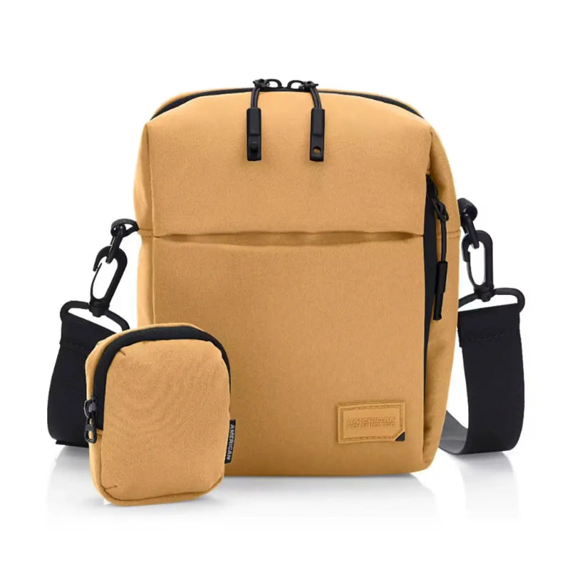American Tourister Rigel 2 Crossbody Bag - Mustard
