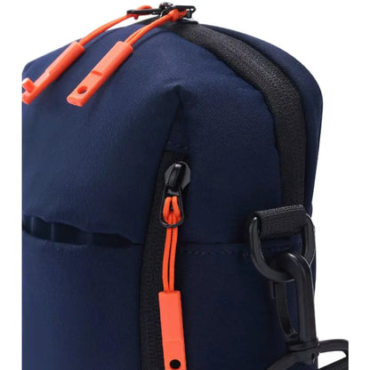 Hidden zipped side pocket 