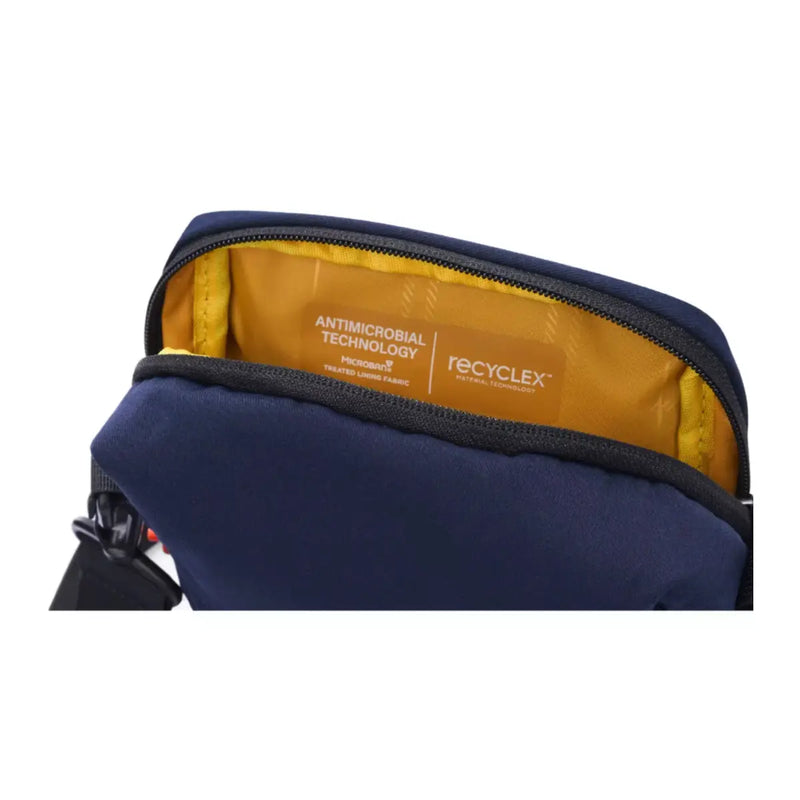 Interior made from Recylex™ material technology and treated with Microban® antimicrobial technology 