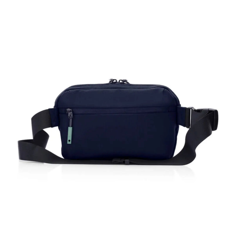 Zipped back pocket for extra security