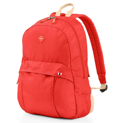 Front zipper compartment